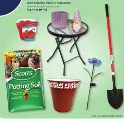 Family Dollar Lawn and Gradens decor or accesorries offer