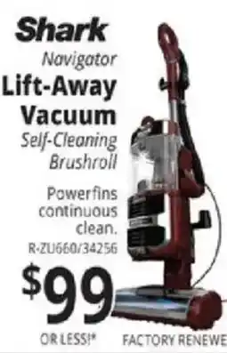 ABC Warehouse Shark Navigator Lift-Away Vacuum offer