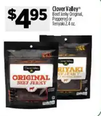 Dollar General Clover Valley beef jerky original offer