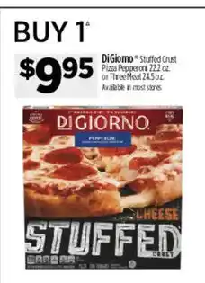 Dollar General DiGiorno stuffed crust pizza offer