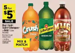 Dollar General Mug Crush, Starry Schweppes or Bisk Schweppes Assorted offer