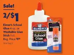 Family Dollar Elmer's school glue offer