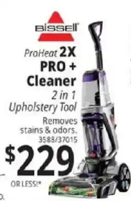ABC Warehouse Bissell proheat 2x pro + cleaner 2 in 1 upholstery tool offer