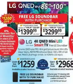 ABC Warehouse LG 4K QNED Mini LED Smart TV offer