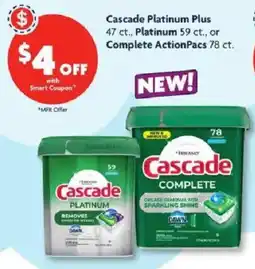 Family Dollar Cascade Platinum Plus offer