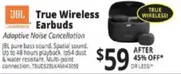 ABC Warehouse Jbl true wireless earbuds offer