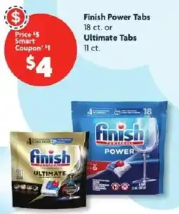 Family Dollar Finish Power Tabs offer