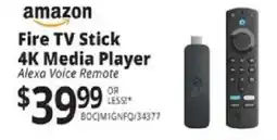ABC Warehouse Amazon Fire tv stick 4k media player offer