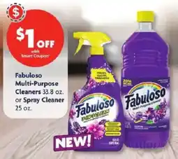Family Dollar Fabuloso multi-purpose cleaners or Spray cleaner offer