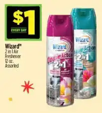 Dollar General Wizard 2 in 1 Air Freshener offer