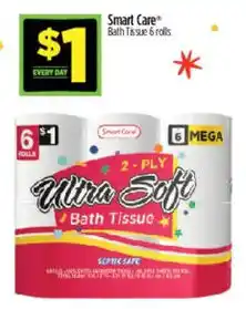 Dollar General Smart Care bath tissue offer