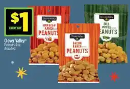 Dollar General Clover Valley Peanuts offer