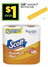 Dollar General Scott Comfort Plus Bath Tissue offer