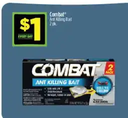 Dollar General Combat ant killing bait offer