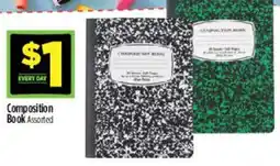 Dollar General Composition Book Assorted offer
