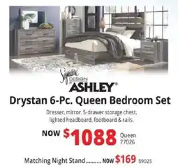 ABC Warehouse Signature Design Ashley Drystan 6-Pc. Queen Bedroom Set offer