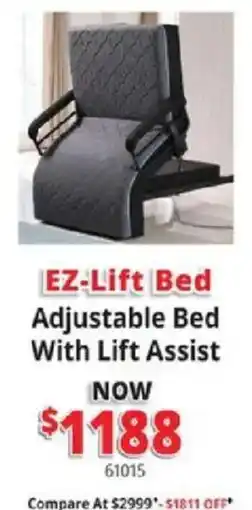 ABC Warehouse EZ-Lift Bed Adjustable Bed With Lift Assist offer