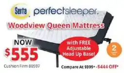 ABC Warehouse Serta perfectsleeper Woodview Queen Mattress offer