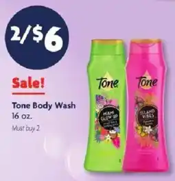 Family Dollar Tone Body Wash offer