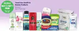 Family Dollar Travel Size Health & Beauty Products offer