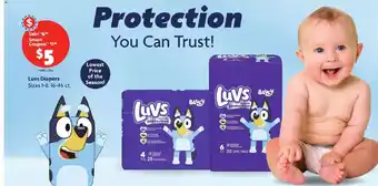 Family Dollar Luvs Diapers offer