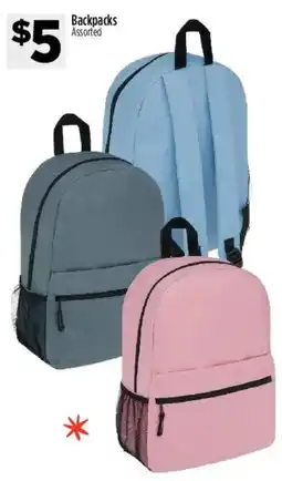 Dollar General Backpacks Assorted offer