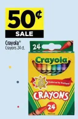 Dollar General Crayola crayons offer