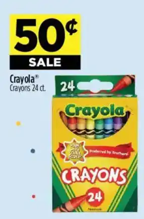 Dollar General Crayola crayons offer