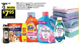 Dollar General Tide Pods, Downy, Bounce Mega Sheets offer