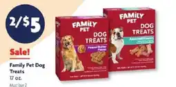 Family Dollar Family Pet Dog Treats offer