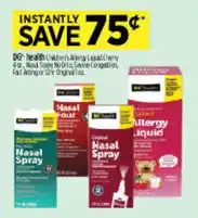 Dollar General Dc Health Children's Allergy Liquid Cherry Nasal Spray offer