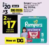 Dollar General Pampers cruisers offer
