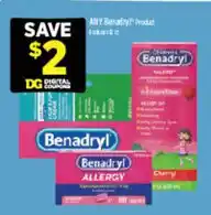 Dollar General Benadryl Allergy offer