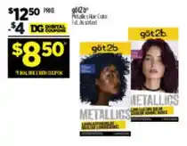 Dollar General got2b metallics hair color offer