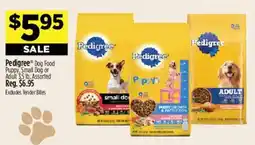 Dollar General Pedigree dog food offer