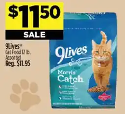 Dollar General 9lives cat food offer