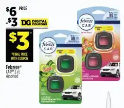 Dollar General Febreze Car 2 Ct Assorted offer