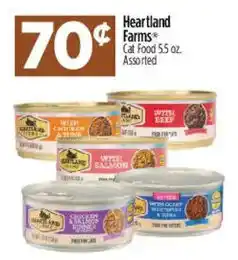 Dollar General Heartland Farms Cat Food Assorted offer