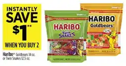 Dollar General Haribo Goldbears or Twin Snakes offer