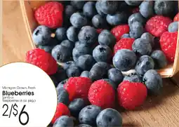 Family Fare Michigan Grown, Fresh Blueberries offer