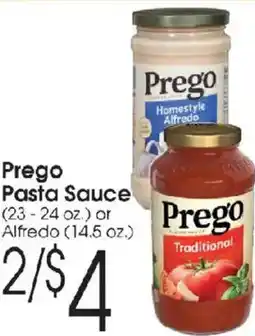 Family Fare Prego pasta sauce offer