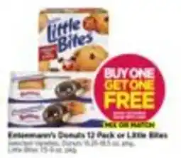 Tops Entenmann's Donuts 12 Pack or Little Bites offer