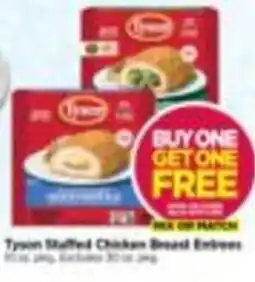 Tops Tyson Stuffed Chicken Breast Entrées offer