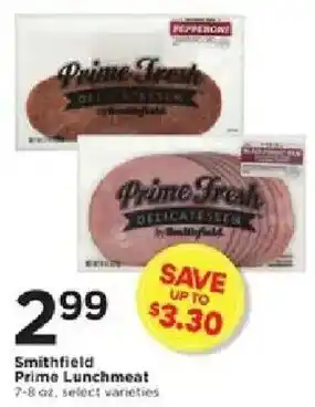Smithfield Prime Lunchmeat
