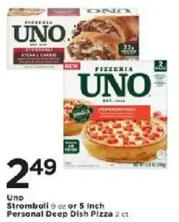 Cub Foods Uno Stromboli or Personal Deep Dish Pizza offer