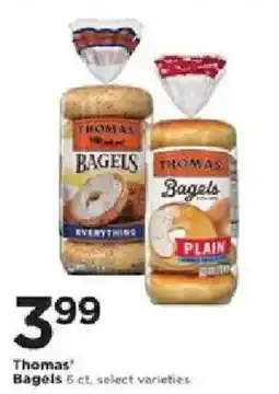 Cub Foods Thomas' Bagels offer