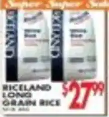 Pioneer Supermarkets Riceland long grain rice offer