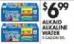 Pioneer Supermarkets Alkaid alkaline water offer