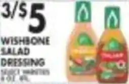 Pioneer Supermarkets Wishbone salad dressing offer