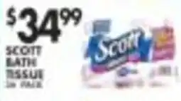 Pioneer Supermarkets Scott bath tissue offer